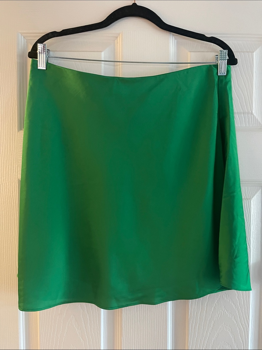 Classic Green A-Line Women's Skirt
